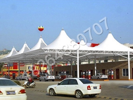 膜结构加油站