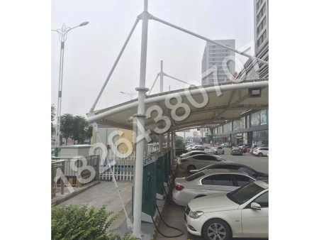 膜结构充电桩